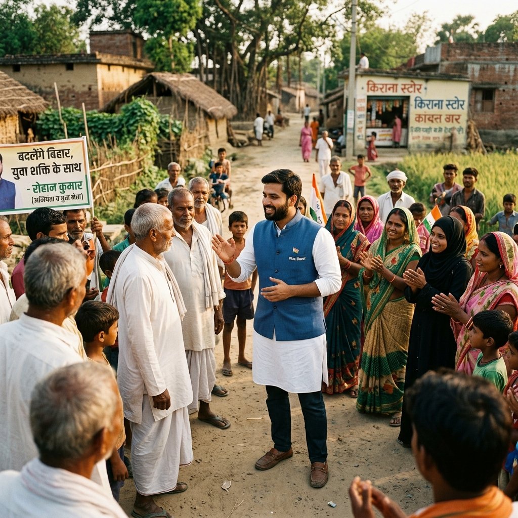 Engineer Rajan Kumar - Campaign Leader from Chanpatia